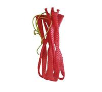 ULTECHNOVO Paquet en Filet Courses à Main De 60 Cm, en Nylon Rouge Résistant, Ficelle Ajustable, Portables pour Rangement D'extérieur, Lot de 100 Paquet pour Fruits Et Légumes