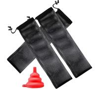 ULTECHNOVO Paquet en Filet de Nylon à Suspendre pour Oiseaux, Grosse Capacité, Résistant et Léger, pour Jardin et Accroche aux Arbres, Lot de 3 Paquet pour Nourriture Extérieure