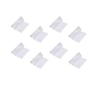 ULTECHNOVO Patchs de Réparation TPU Transparent 8 Pièces, Ruban Adhésif Étanche et Résistant la Chaleur pour Kayak et Matelas Gonflable