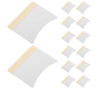 ULTECHNOVO Patchs Yeux en Coton Blanc 40 Pièces pour Extensions de Cils, Protection Peau Peluches, Voyage Soin Quotidien