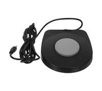 ULTECHNOVO Pédale Connecteur 3,5 Mm Grosse Caisse sans Batte de Portable en Plastique et Métal Performance Réactive pour Clavier Électrique pour Instruments de Musique