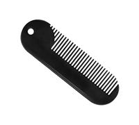 ULTECHNOVO Peigne Sculptant Barbe en Alliage de Zinc Noir, Robuste et Portable, Accessoire Cheveux pour Hommes, Style Simple, Antirouille, pour Salon ou Voyage