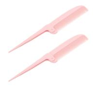 ULTECHNOVO Peignes à Queue Pliables Outil de Coiffure Portable en Plastique pour Femmes Lot de 2 pour Séparation et Mise en Valeur pour Voyage et Usage Professionnel