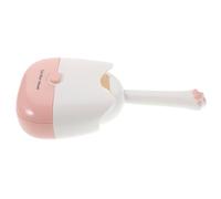ULTECHNOVO Pelle à Litière Murale pour Chat, Tamis Fin Double Espace Rose | Compartiment Filtrant Amovible, Design Léger, pour Bac à Litière, Plastique, Usage Chat