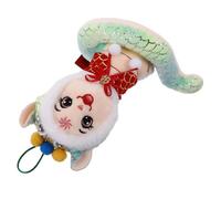 ULTECHNOVO Peluche de Serpent Peluche Doux Charmant Mascotte de Année Serpent Ornement Décoratif pour an Chinois de Bonne Fortune