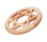 ULTECHNOVO Pentagramme Pour Décoration Murale Avec Motif Étoiles Dessous De Rond Pour Rituels