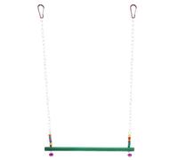 ULTECHNOVO Perchoir à Poule en Bois Naturel Balançoire et Échelle, Support pour Coq et Poule, Réduit L’Ennui des Oiseaux, pour Perroquets et Autres Oiseaux Couleur Couleur Aléatoire