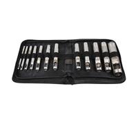 ULTECHNOVO Perforatrice pour Cuir en Acier Inoxydable, Kit 12 Pièces de Poinçons de 3 à 16 Mm, Outil Sûr pour Travail du Cuir à Usage Professionnel et Domestique