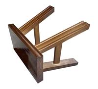 ULTECHNOVO Petit Tabouret en Pin 23 Cm, Tabouret Multifonction pour Garçon et Filles et Adultes, Siège Compact en Bois Naturel pour Chambre, Salle de Bain, Marchepied et Espace pour Se