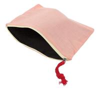 ULTECHNOVO Petite Trousse à Maquillage pour Femmes en Lin Coton Grosse Capacité et Fermeture Éclair, Design Polyvalent et Pratique pour Voyage ou Usage Quotidien