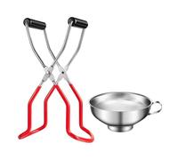 ULTECHNOVO Pince à Bocaux Antidérapante Manche Isolant Thermique, Outil Cuisine Multifonction pour Levage de Bocaux en Verre, Accessoire Sûr en Matériau Alimentaire, Cuisine et Conservation