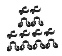 ULTECHNOVO Pince à Bougie pour Bouteilles de Vin 12 Pièces en Métal Résistant, Clips de Sécurité Multifonctions pour Fêtes, Mariages, Anniversaires et Décorations Festives