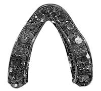 ULTECHNOVO Pince à Griffes et Maintien Sécurisé avec Cristaux Design Compact en Alliage pour Queue de Cheval Haute Vie Quotidienne Fêtes