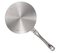ULTECHNOVO Plaque Adaptateur Pour Cuisinière à Induction Acier Inoxydable Avec Poignée Diffuseur De Chaleur Pour Poêles Et Ustensiles Fonte Ou Compatible Plaque Électrique Et Gaz Répartition