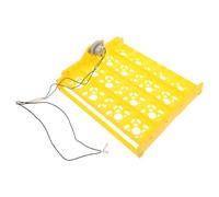 ULTECHNOVO Plateau de Retournement Automatique des Œufs pour Couveuse, Plastique Jaune, Stable et Simple, 16 ou 72 Pièces, Usage Domestique ou Observation en Laboratoire