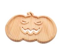 ULTECHNOVO Plateau de Service Citrouille Halloween Décoratif pour Snacks Fruits et Desserts Plateau Réutilisable Créatif pour Thanksgiving et Automne