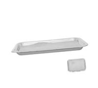 ULTECHNOVO Plateaux De Dissection en Acier Inoxydable 19 X 26 Cm Organisateurs De Laboratoire pour Études Scientifiques