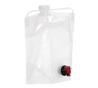 ULTECHNOVO Poche à Eau de Secours Pliable 5,5 L en PE avec Valve | Réservoir D’appoint Réutilisable, Transport Facile, pour Pique-niques et Randonnée, Familles et Passionnés