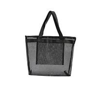 ULTECHNOVO Pochette Filet Réutilisable à Bandoulière pour Plage, Fruits Et Légumes