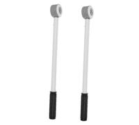 ULTECHNOVO Poignée De Tringle à Fenêtre Extracteur Télescopique 0,4 m En Plastique Gris Crochet o Antidérapant, Outil D’ouverture Pour Personnes Âgées, La Cuisine Et Chambre, Lot De 2 Pièces