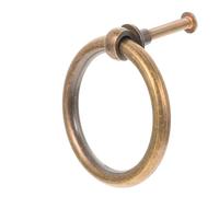 ULTECHNOVO Poignées de Commode à Anneaux en Laiton Vintage, Résistantes à L'usure et Non Décolorantes, pour Tiroirs et Meubles Élégants