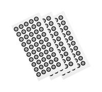 ULTECHNOVO Points de Réflexion Positionnement Précis Portable pour Scanner 3D 50 Marqueurs en Film Réfléchissant Pet 3 Feuilles pour Architecture et Ingénierie