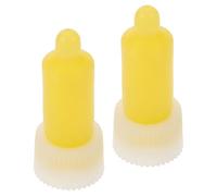 ULTECHNOVO Pompe Distributeur de Savonnette 2 Embouts Caoutchouc de Rechange Compatibles Distributeur Mural Étanchéité Cuisine et Hôtels