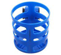 ULTECHNOVO Porte-Bouteille de Vélo Rond en Plastique Léger Bleu, Support Polyvalent pour Bouteilles et Petits Objets, Compatible Vélo de Route et Moto, Accessoire Hydratation pour Randonnée