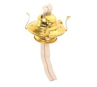 ULTECHNOVO Porte Mèche pour Lampe à Pétrole Vintage avec Mèche de Rechange Accessoire pour Lampe à Huile Intérieure et Extérieure Robuste et Pratique pour Brûleur