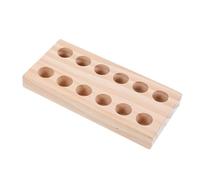 ULTECHNOVO Porte-Outils en Bois Solide Tiroir pour 6 Pinces Coupantes, Support Compact pour Rangement D’Outils de Bijouterie, pour Atelier et Bricolage