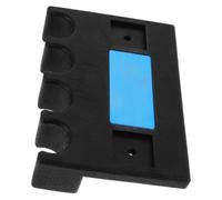 ULTECHNOVO Porte-Queue Auto-adhésif en Caoutchouc Noir pour Billard | Support Mural Discret, Fixation Fiable, Usage Polyvalent, Affiche Vos Queues, Accessoire de Table