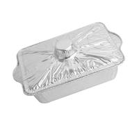 ULTECHNOVO Pot Aluminium Jetable avec Couvercle Barquette Multifonction pour Barbecue Camping et Pique et à Lhumidité pour Grillades et Cuisson Extérieur
