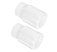 ULTECHNOVO Poudre de Flocage DIY 1,5 MM Blanche 10 G X2 Flacons pour Projets Créatifs, Loisirs Artistiques, Artisanat Maison et École, Poudre de Flocage pour Figurines et Statues