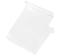 ULTECHNOVO Présentoir Double-face Grand Format A5 3mm en Acrylique Transparent, Étagère à Disques Vinyles et Support de Bureau Multifonction pour Rangement D’archives, Livres et Vinyles,