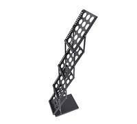ULTECHNOVO Présentoir Pliable Porte-brochures Ventilé et Portable pour Expositions Magasins et Salons Rack Compact et Facile à Ranger
