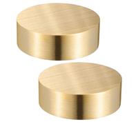 ULTECHNOVO Presse-papiers Décoratif Rond en Laiton Massif 4 Cm Maintien Feuilles Anti-Vent Outil Calligraphie Bureau Scolaire