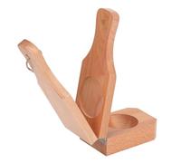 ULTECHNOVO Presse-purée Manuel Bois Pliable pour Tostones et Plantains Ustensile Cuisine avec Design Suspendu Presse Pomme de Terre et Banane Facile à Utiliser