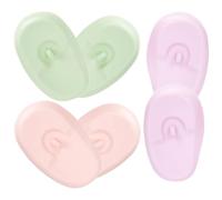 ULTECHNOVO Protection Haute Température en Silicone pour Teinture Capillaire 3 Paires de Cache-oreilles Étanches et Faciles à Utiliser, pour Salon de Coiffure et Soins à Domicile