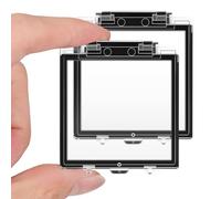 ULTECHNOVO Protections pour Boutons-Poussoirs Carrés, Lot de 2 Caches en Plastique, Protection Antidéclenchement Adaptée aux Boutons d'Alimentation de Lave-Vaisselle et Lave-Linge