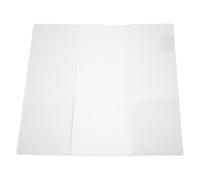 ULTECHNOVO Protège-cahier PVC Mat Antidérapant pour Agenda Hoboweeks Housse de Protection Transparente et Élégante pour Carnets et Journaux Pochette Décorative Résistante