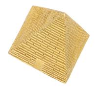 ULTECHNOVO Pyramide Égyptienne Vintage Résine Mini Décoratif pour Bureau Enseignement Accessoire Ornement Rétro