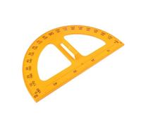 ULTECHNOVO Rapporteur Pédagogique Portable Jaune Outil Enseignement Précis pour Étudiants et Enseignants Fournitures Scolaires Pratiques pour Dessin et Géométrie