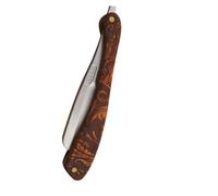 ULTECHNOVO Rasoir de Barbier Acier Inoxydable Pliable et Vintage Lame Sécurisée avec Manche Antidérapant Ergonomique pour Homme Usage Quotidien à Domicile et Salon