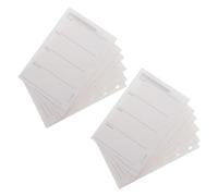 ULTECHNOVO Recharges Hebdomadaires pour Agenda A7 200 Feuilles Perforées Papier Recto Verso Ligné Format 12x8 Cm pour Organiseur Personnel 6 Anneaux Utilisation Bureau Voyage Scolaire