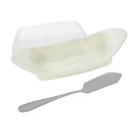 ULTECHNOVO Récipient à Beurre Transparent avec Couvercle Boîte de Conservation de Capacité pour Réfrigérateur Accessoire Pratique pour Beurre et Desserts Dimensions