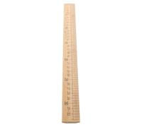 ULTECHNOVO Règle de Couture 33 Cm Double Face en Bambou Marron