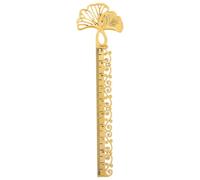 ULTECHNOVO Règle de Lecture en Alliage Or Multifonctionnelle Marque-page Décoratif Design Créatif, pour Enseignants et Lecteurs