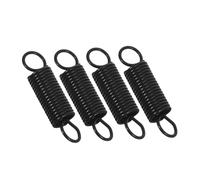 ULTECHNOVO Ressort de Poignée de Porte Lot de 4 Pièces pour Micro-ondes pour Réparation Rapide en Métal Noir, Accessoire Cuisine Facile à Installer