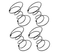 ULTECHNOVO Ressort de Tension pour Meubles 4pcs Acier Noir, Remplacement des Ressorts de Chaise, Restaure l’élasticité, Soutien du Poids, Fauteuil, Installation Facile