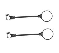 ULTECHNOVO Rétroviseur Arrière Réglable pour Vélo et Moto Grand Angle Pièces Compatible Guidon Vision Large pour Cyclisme en Extérieur